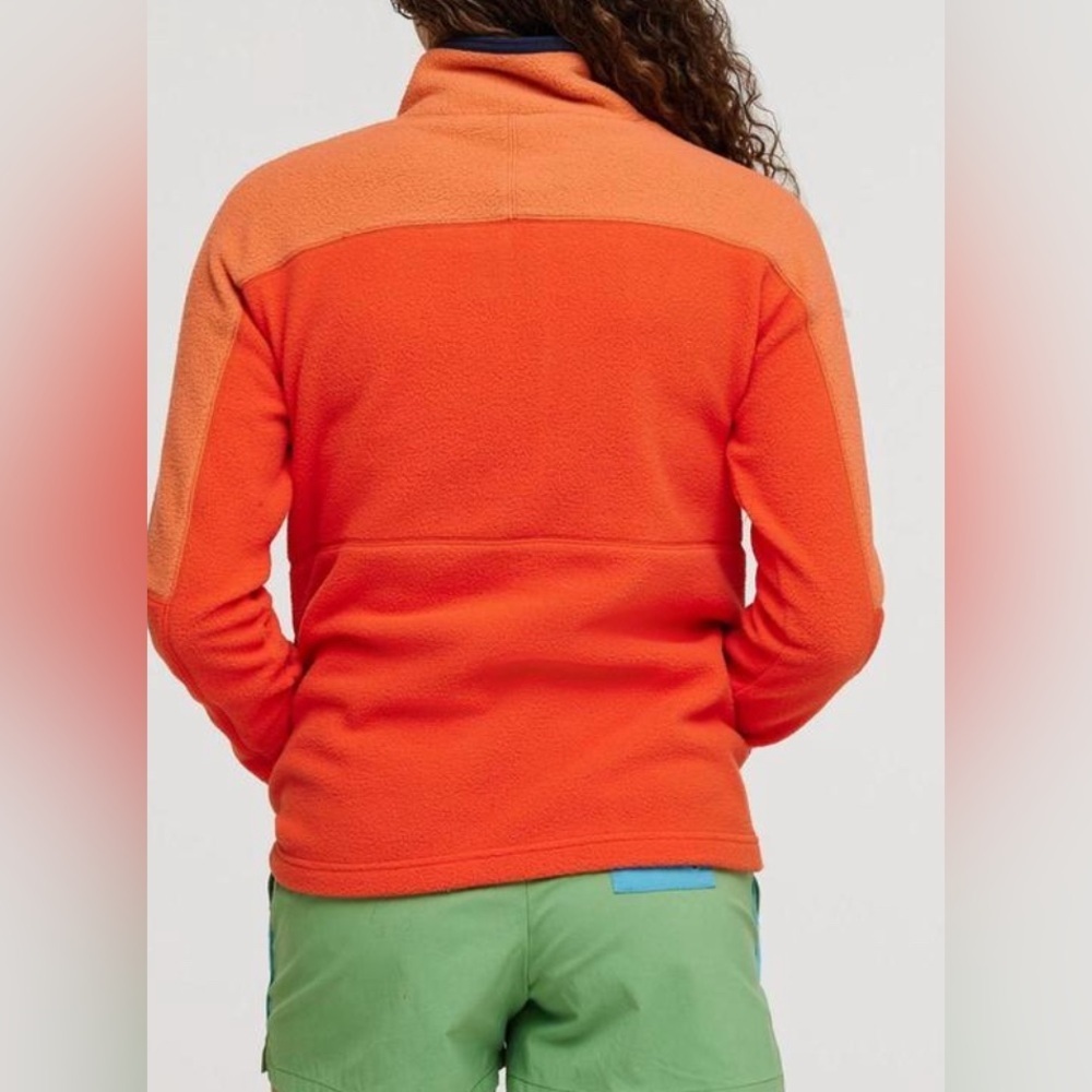 Cotopaxi Abrazo Half Zip Fleece Sweatshirt Women L Lightweight Nectar Canyon - Picture 15 of 15